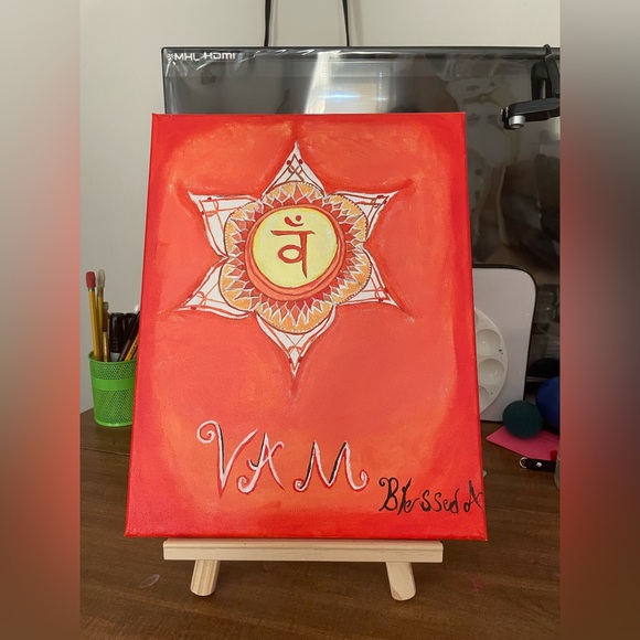 BLESSED ANGELS Chakra collection✨ Sacral Chakra painting - Picture 2 of 6